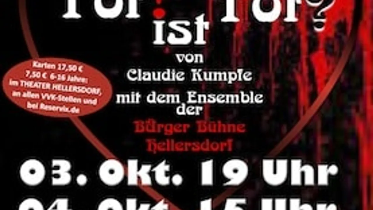 Tot ist Tot - Kriminalkomödie - Krimikomödie