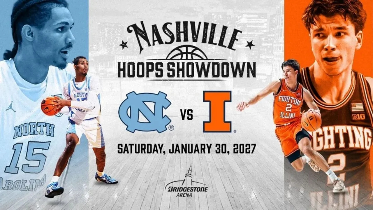 2027 Nashville Hoops Showdown: North Carolina v Illinois