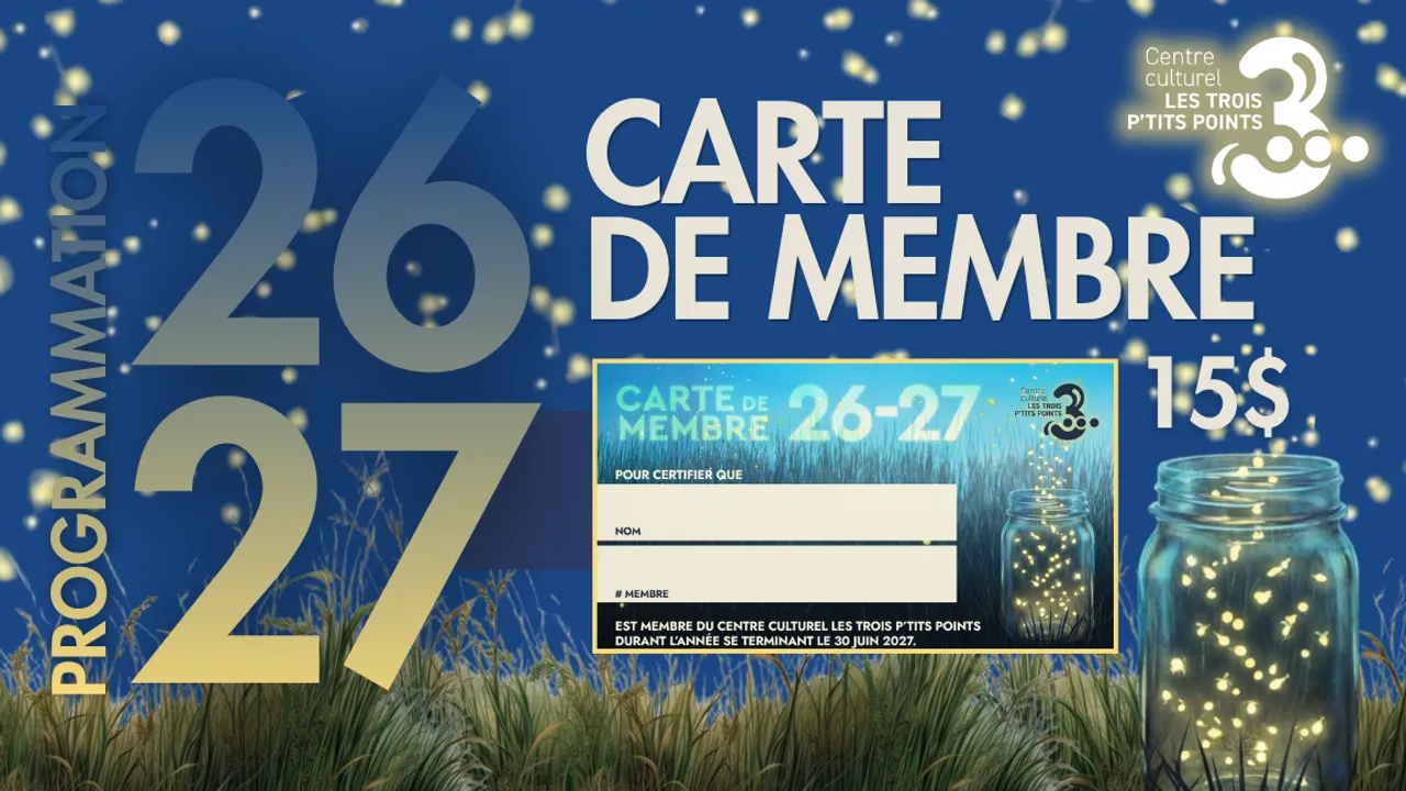 Carte de membre 2026-2027