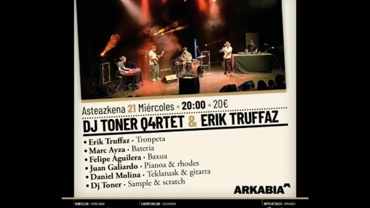Dazz Jazz 2026: DJ Toner Q4rtet & Erik Truffaz