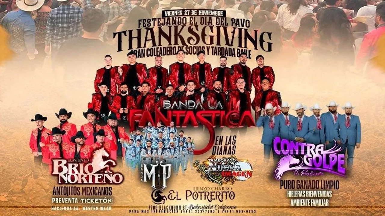 BANDA LA FANTASTICA, CONJUNTO BRIO NORTEÑO & MAS