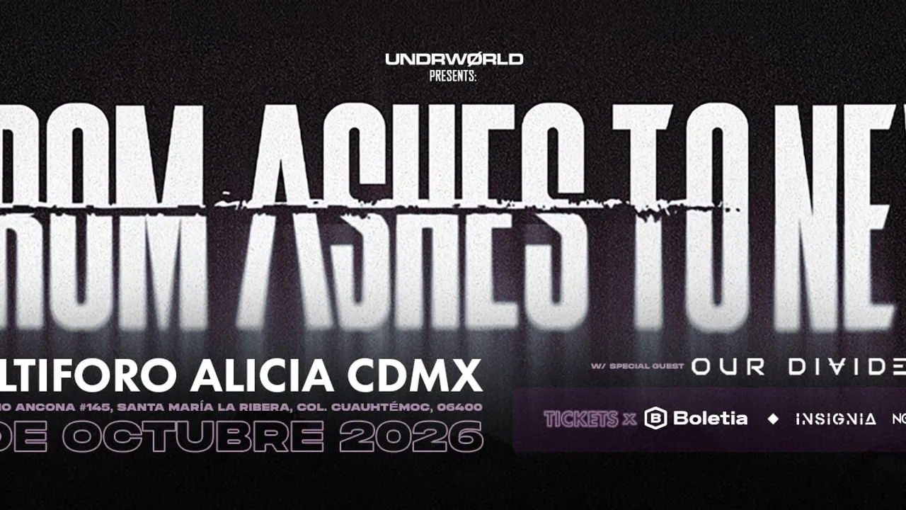From Ashes To New en CDMX