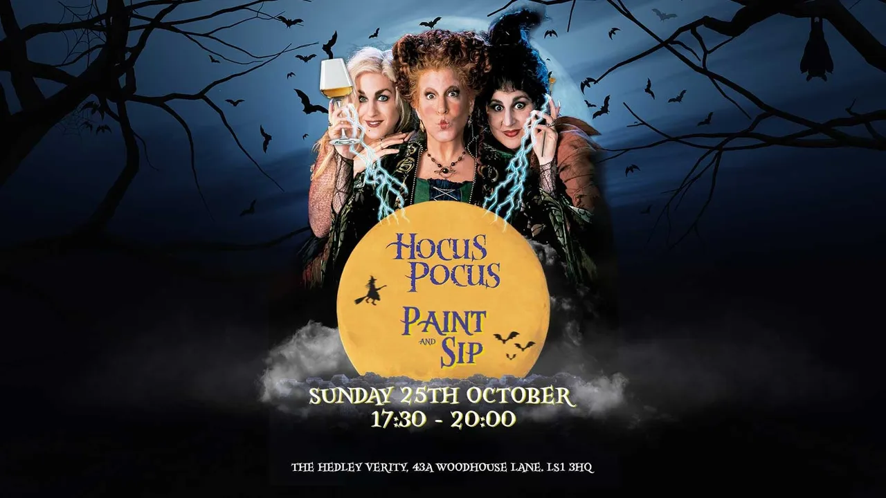 Hocus Pocus - Sip & Paint