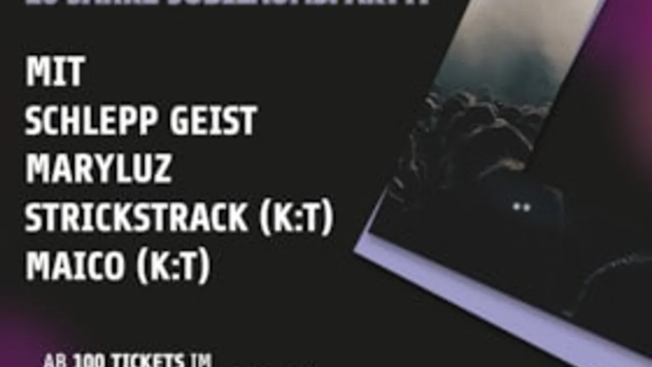 10 Jahre Kollektiv:Tanzbar - mit Schlepp Geist, MaryLuz, StrickStrack, Maico & mehr