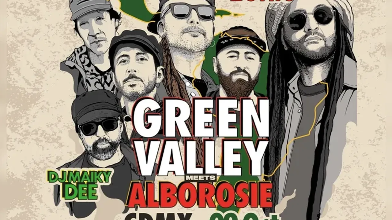 Green Valley & Alborosie en Parque Naucalli