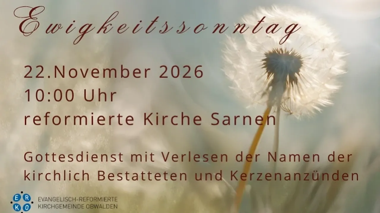 Gottesdienst zum Ewigkeitssonntag