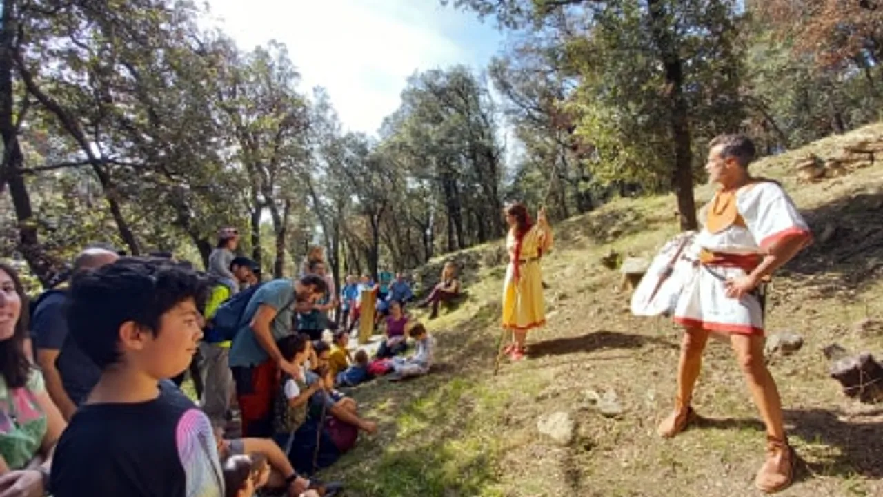 Visita i tastet iber al Puig del Castell de Samalús