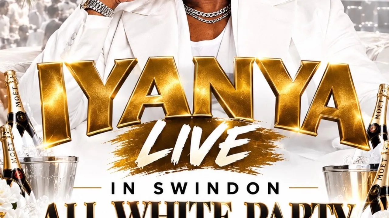 IYANYA LIVE IN SWINDON ALL WHITE PARTY