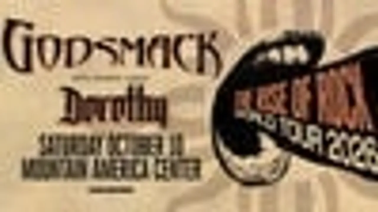 Godsmack- The Rise of Rock World Tour 2026