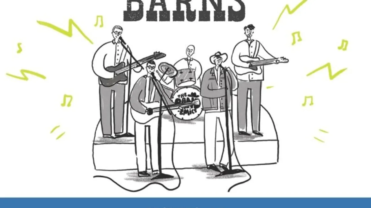 The Bandemics live band and dancing