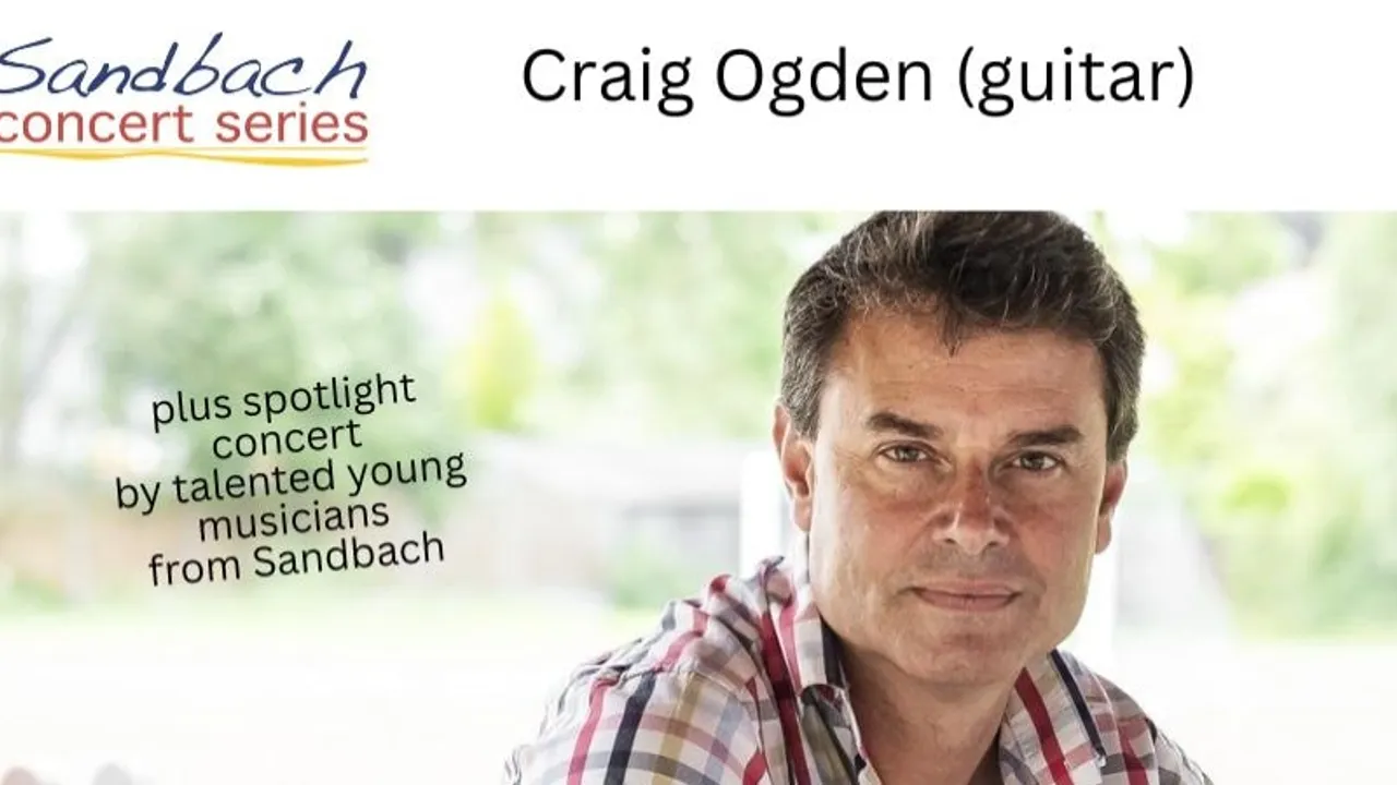 Craig Ogden @ Sandbach Concert Series