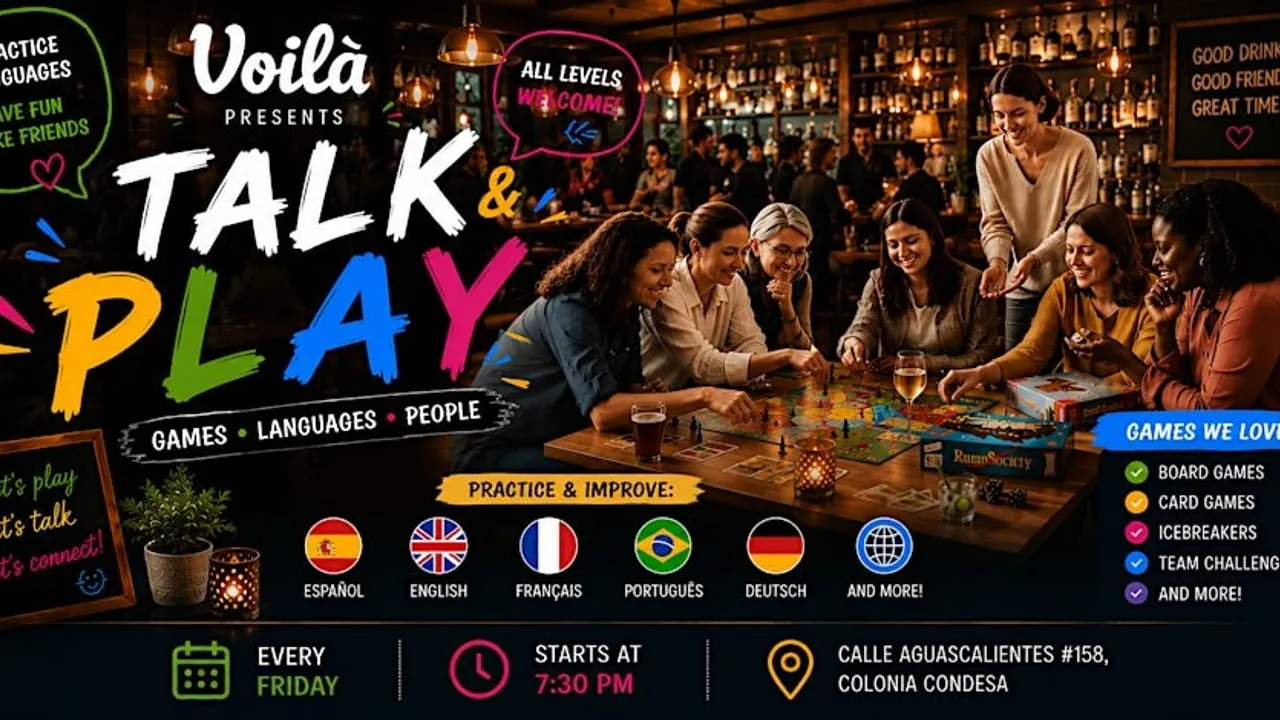 Talk & Play #122 International Party
