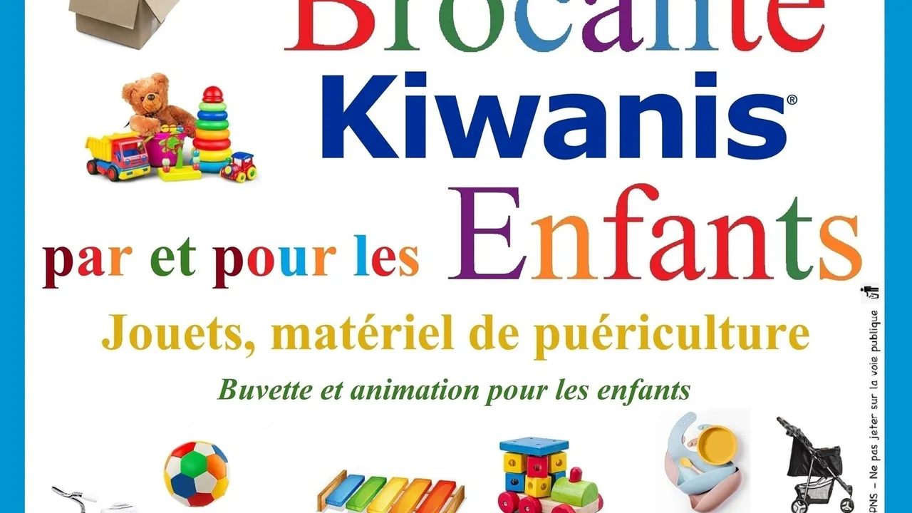Brocante par et pour les enfants