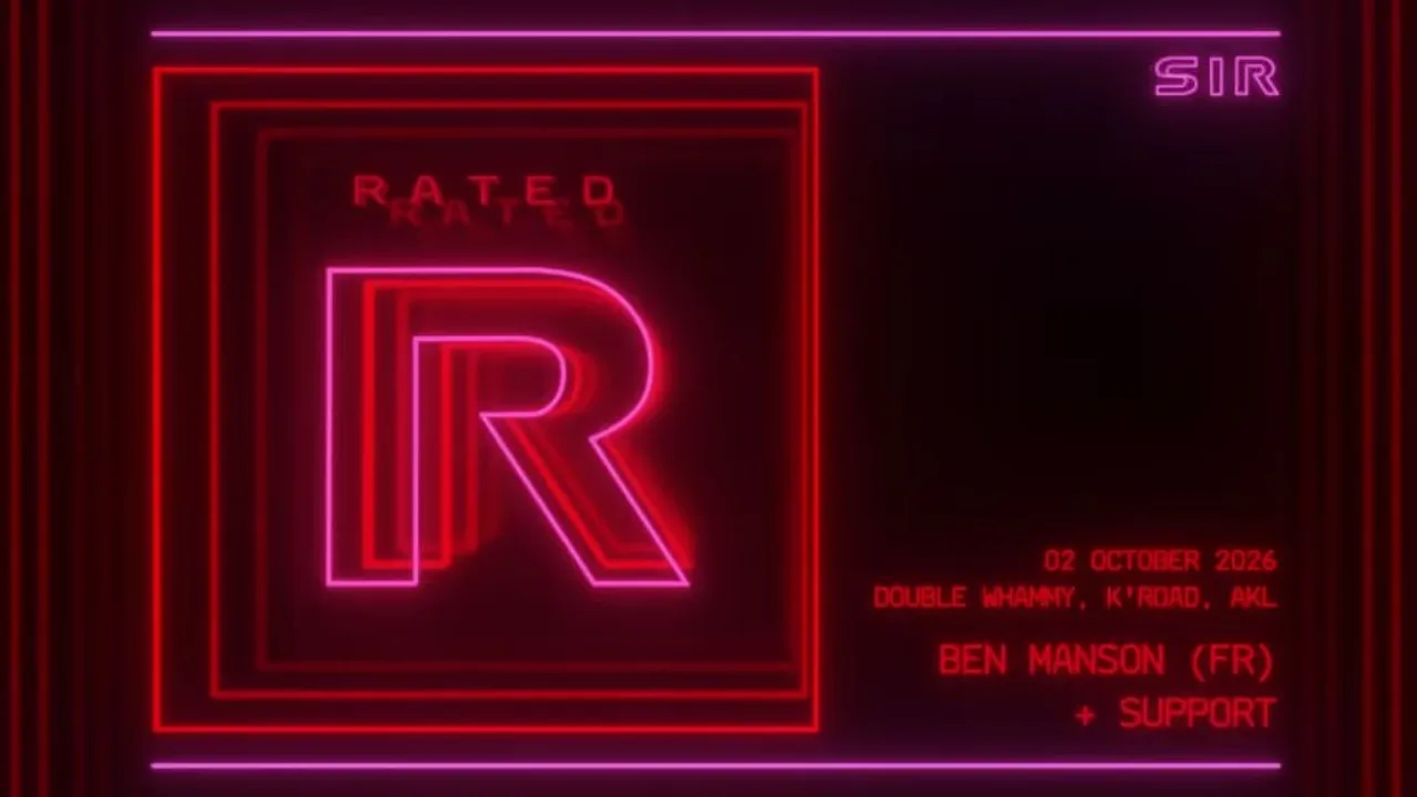 SIR pres. RATED R! ft. Ben Manson (FRA) [Tāmaki/AKL]