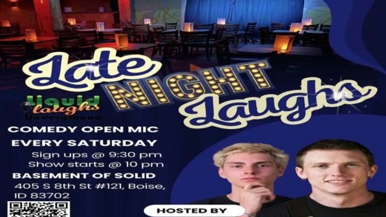 Free Comedy Show! Late Night Laughs Comedy Show and Open Mic