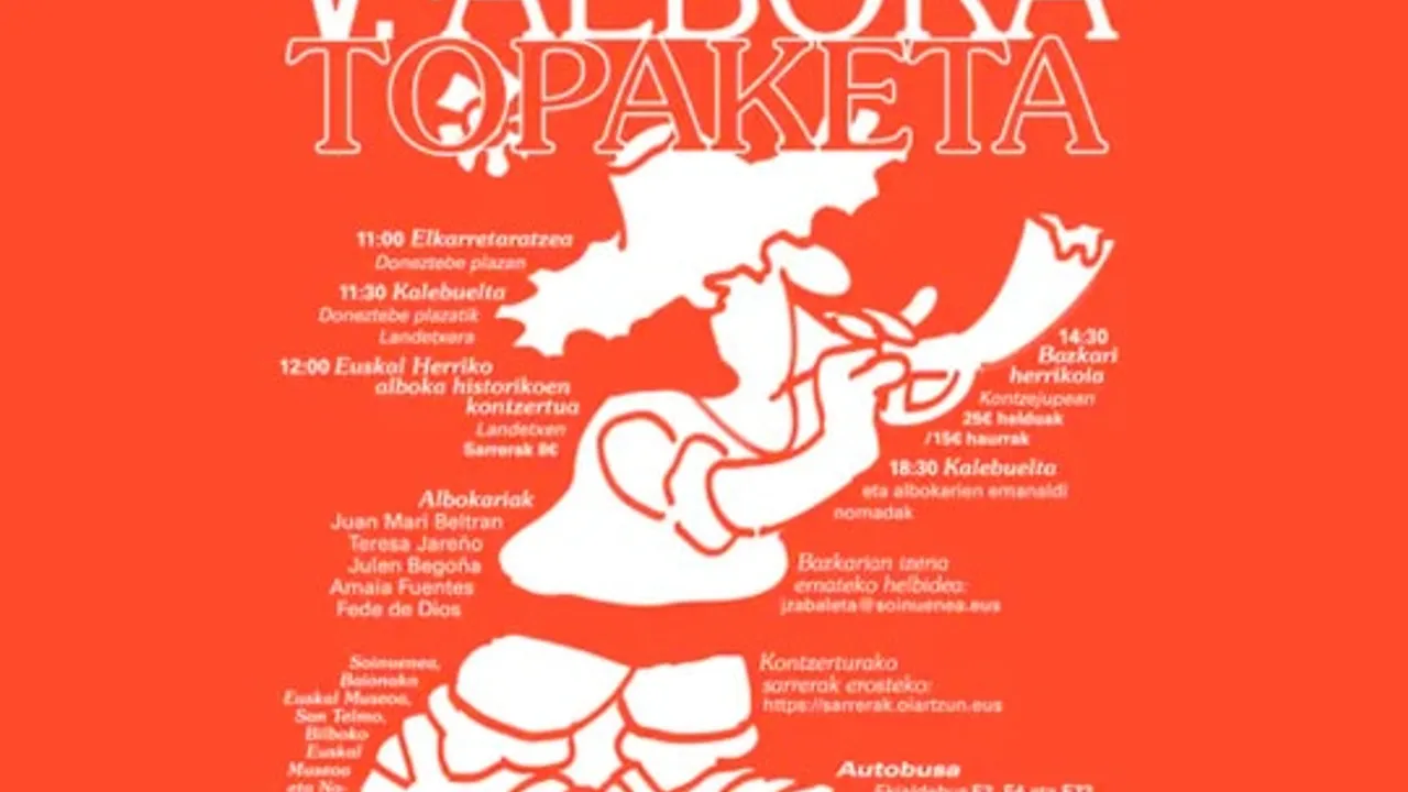 Gipuzkoako alboka topaketa 2026