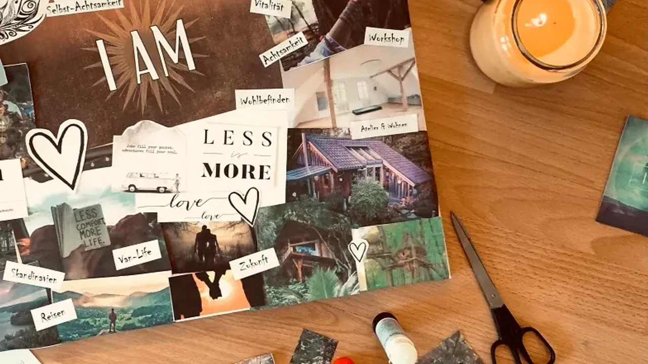 Vision Board Workshop Winterthur - mit Kakao & Klang
