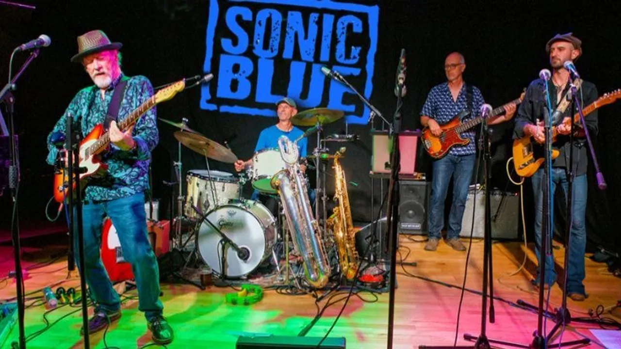 SONIC BLUE - Live at Mycenae House - RED-HOT, FUNKY BLUES & R&B