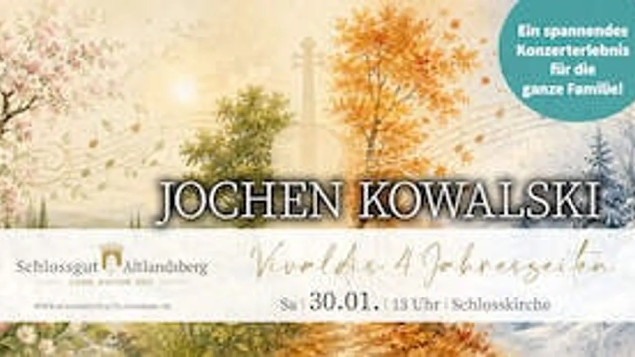 Familienkonzert: Vivaldis 4 Jahreszeiten - Premiere mit Jochen Kowalski als Sprecher