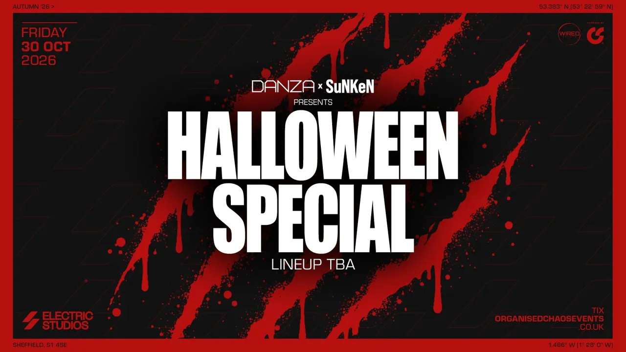 SuNKeN x Danza HALLOWEEN!! Lineup TBA
