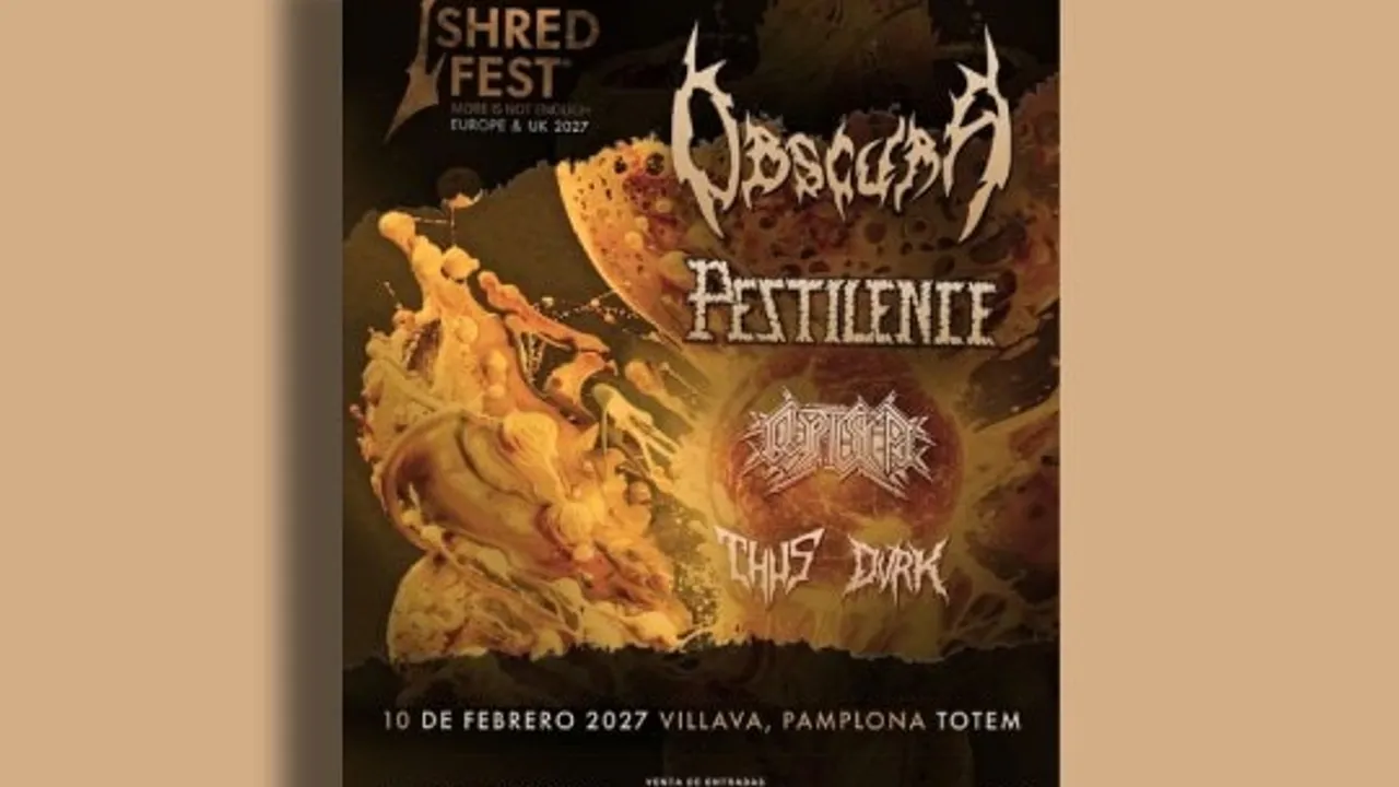 SHRED FEST 2027: Obscura + Pestilence + Cryptic Shift + Thus + DVRK