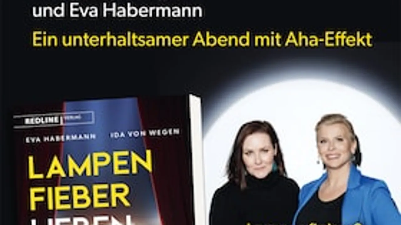 "Lampenfieber lieben lernen" - Interaktive Showlesung von und mit Eva Habermann und Ida von Wegen