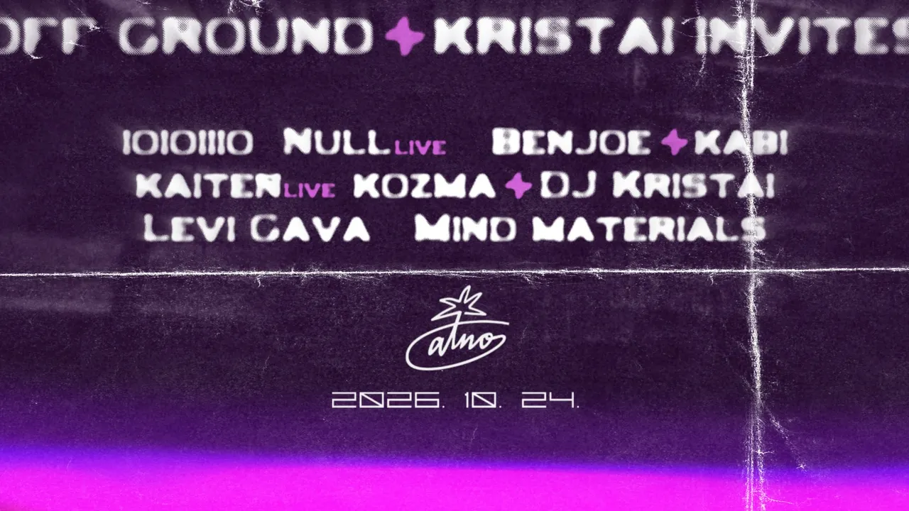 Kristai Invites: OFF GROUND to Atno