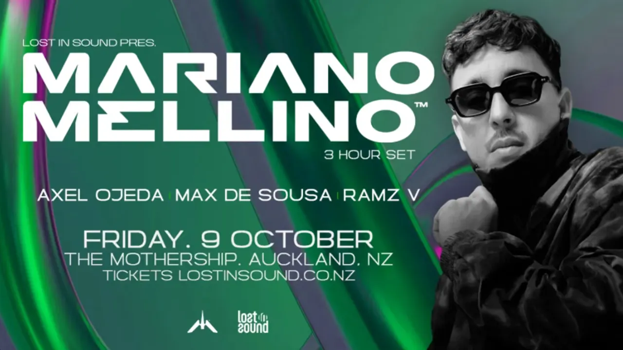 Mariano Mellino [Bedrock / Sudbeat / Audioholics] - Auckland 2026