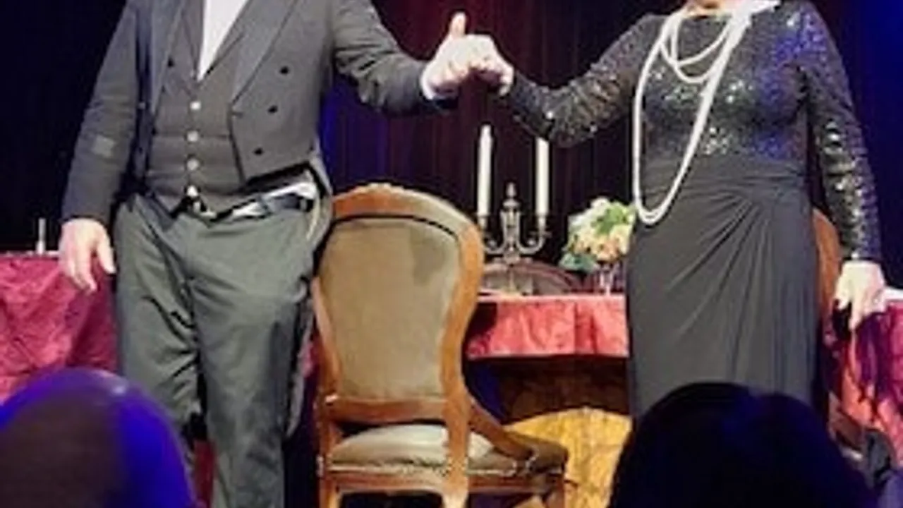 Margit Sponheimer mit Frank Golischewski am Klavier - DINNER FOR ONE und andere Köstlichkeiten
