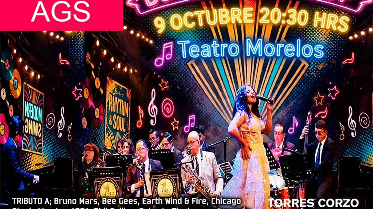 "DEL SWING AL POP" con la BIG BAND OFICIAL AGUASCALIENTES 2026