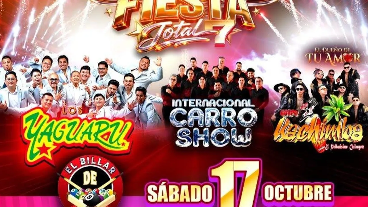 LOS YAGUARU, INTERNACIONAL CARRO SHOW & MAS