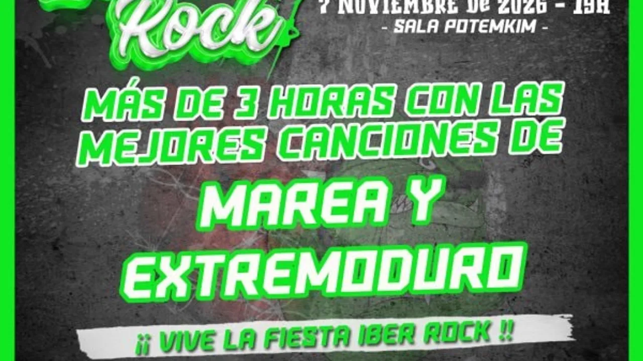 IBER ROCK TRIBUTOS : EXTREMO+MAREA - SALAMANCA