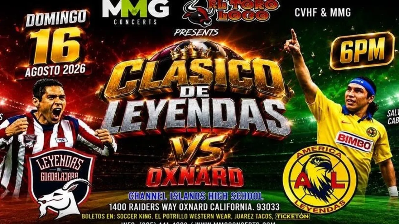 Leyendas Soccer Game Oxnard