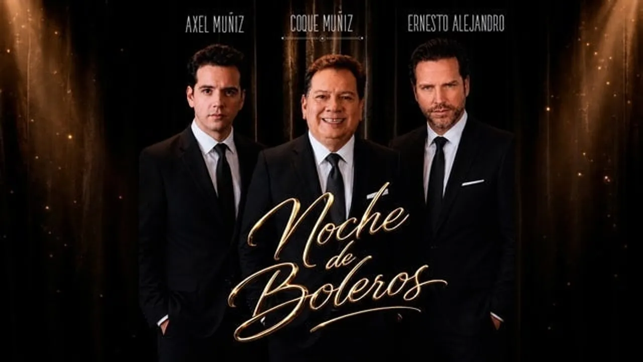 Noche de Boleros con Coque Muñiz, Axel Muñiz y Ernesto Alejandro
