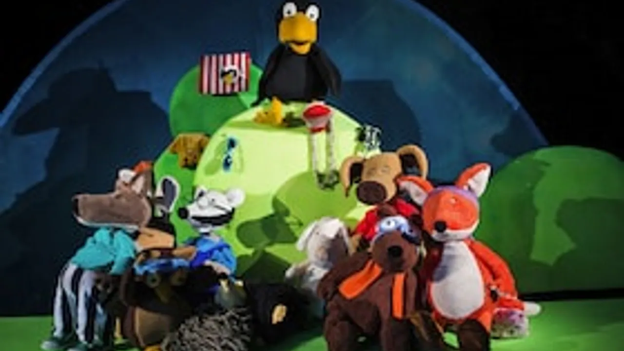 „Alles meins!“, sagt der kleine Rabe Socke... - Theater für Kinder ab 4 Jahren