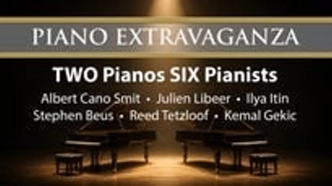 Two Piano Extravaganza: Six Pianists, Two Pianos