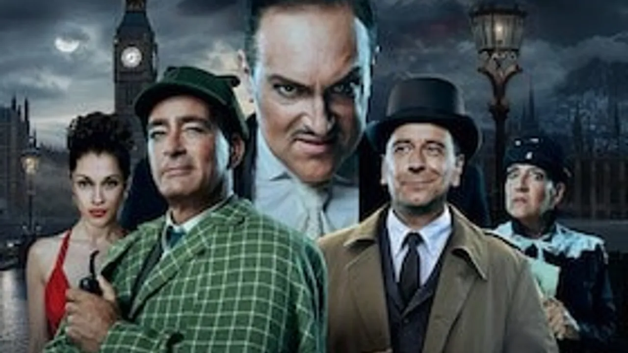 »Sherlock Holmes: Der Fall Moriarty« - Komödie von Ken Ludwig mit Jan Sosniok, Oliver Dupont, Katy Karrenbauer u. a.