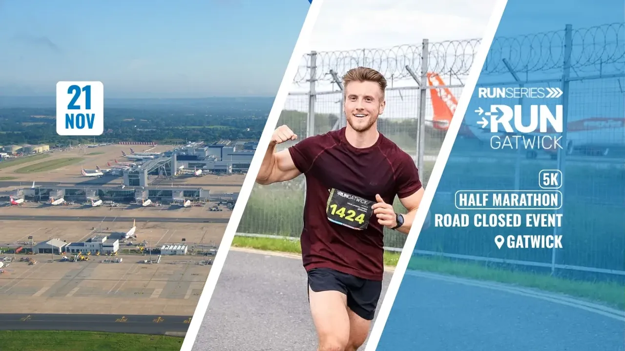 Run Gatwick Half Marathon & 5k