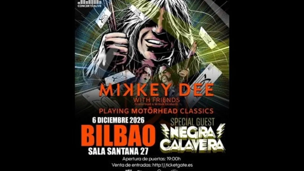 Mikkey Dee with Friends + Negra Calavera