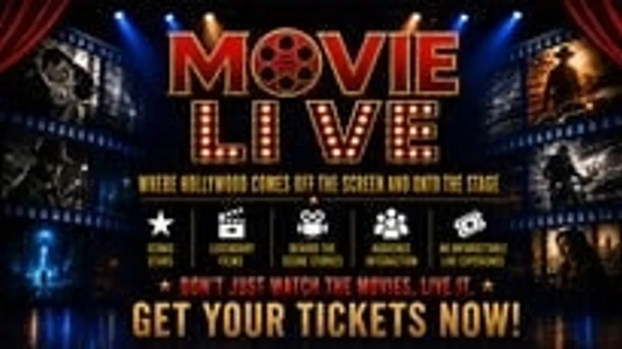 Movie LIVE! Where Hollywood Comes Off the Screen and onto the Stage