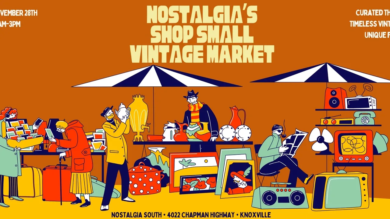 Nostalgia's Shop Small Vintage Market