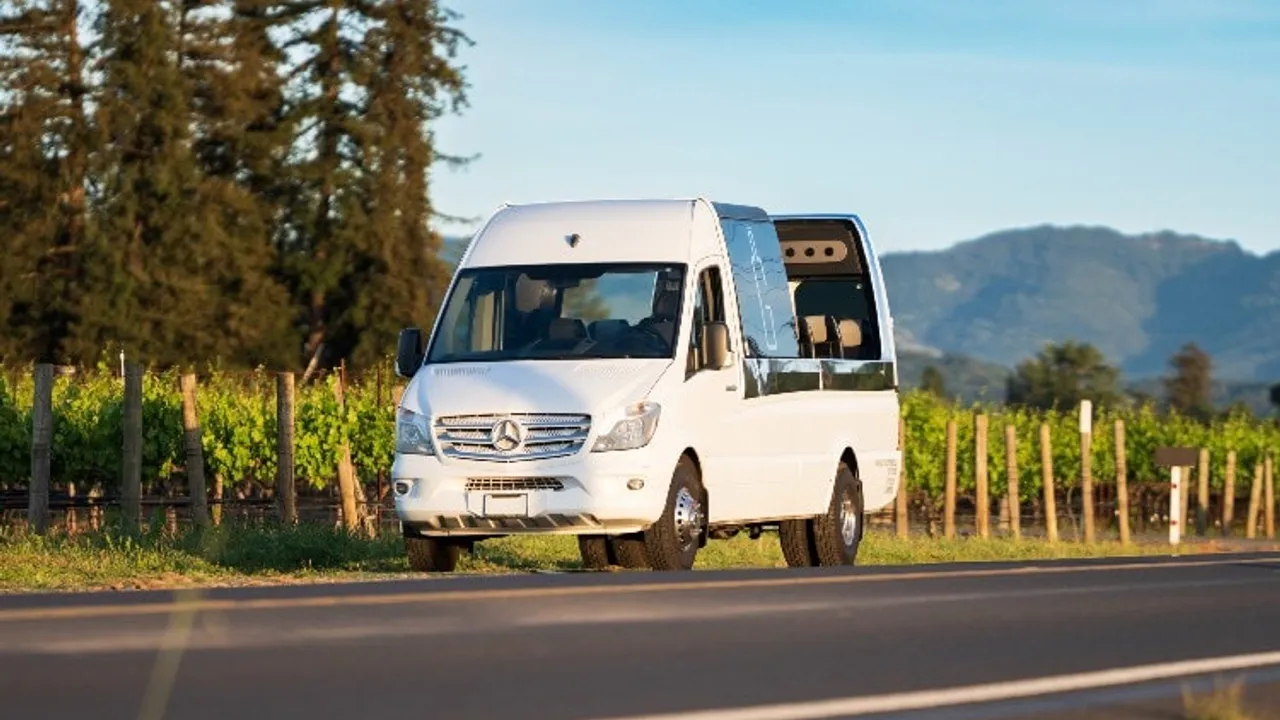 Convertible Sprinter Wine Tours Monday - Thursday