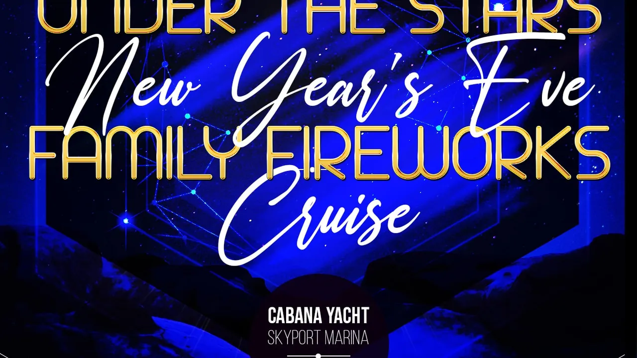 Under the Stars Family Friendly New Year's Eve Fireworks Cruise