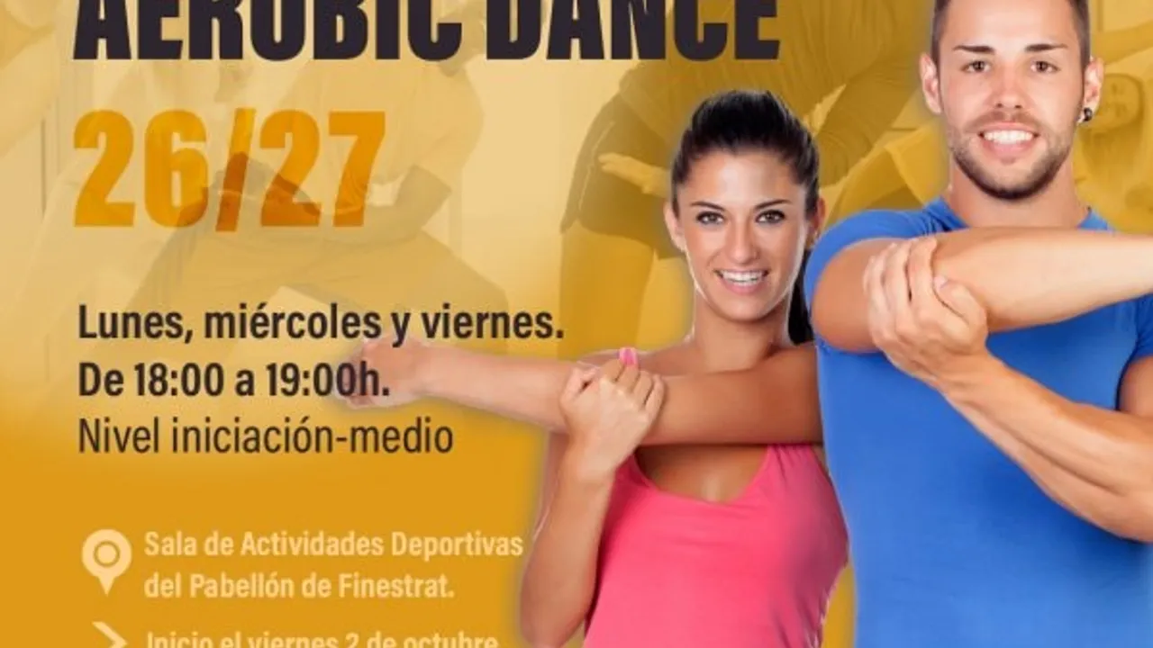 CLASSES D'AERÒBIC DANCE (Octubre 2026)