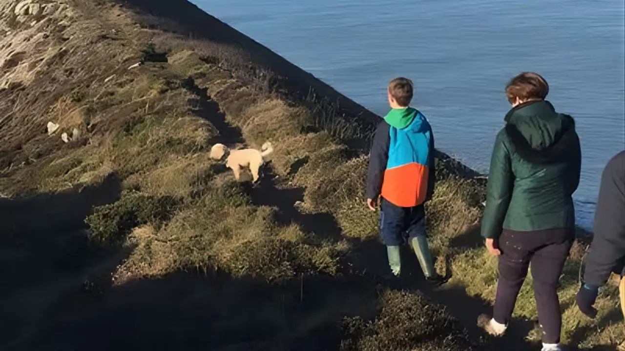 Guided walk on the remote and wild North Cornish coast