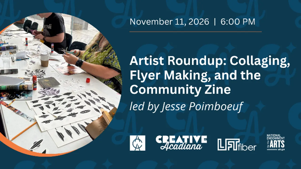Artist Roundup: Collaging, Flyer Making, and the Community Zine