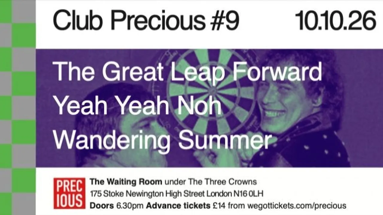 THE GREAT LEAP FORWARD at CLUB PRECIOUS #9