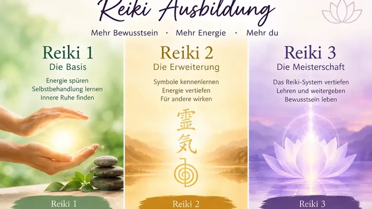 Reiki Ausbildung Level 1, 2 oder 3 - INITIALISIERUNG