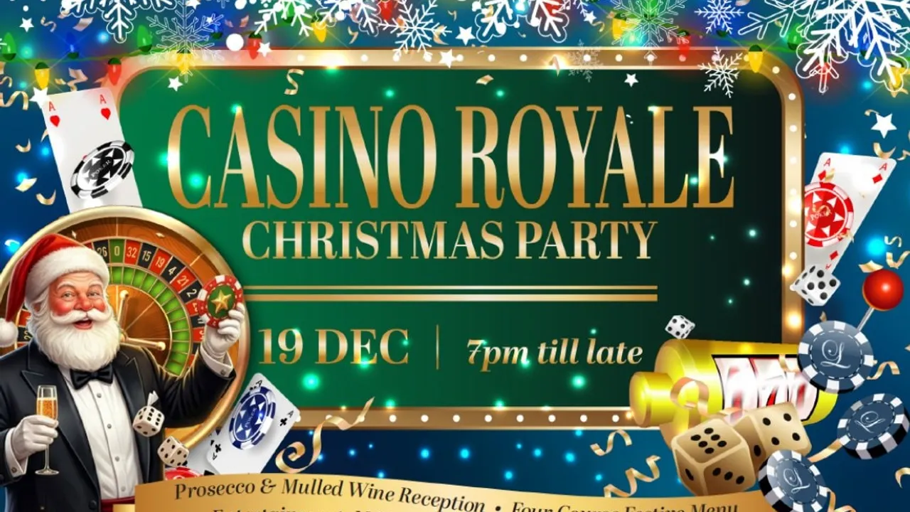 🎰 Casino Royale Christmas Party Night