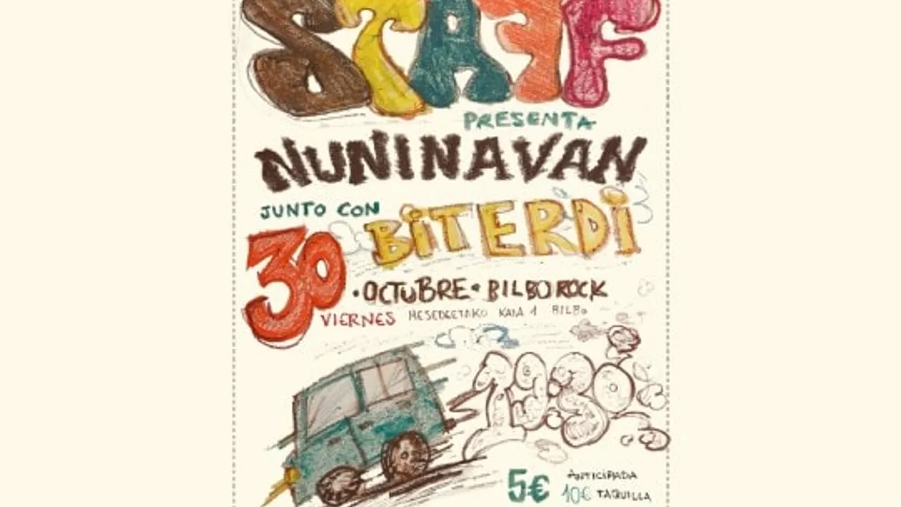 STAFF: presentación nuevo disco "Nun In A Van" + Biterdi